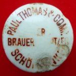 Trzcianka Brauerei Paul Thomas & Comp. porcelanka 01