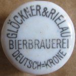 Wałcz Glöckner & Rielau Brauerei porcelanka 05