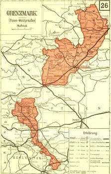 Mapka prowincji Grenzmark
