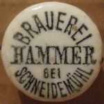 Piła Brauerei Hammer porcelanka 01